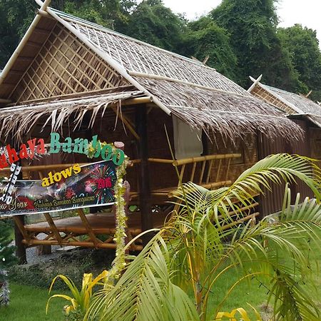 Phuhaya Bamboo Bungalows Koh Lanta Bagian luar foto